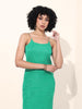 Women's Green Regular Fit Casual Top