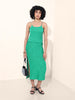 Women's Green Regular Fit Casual Top