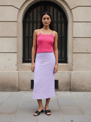 Women's Pink Regular Fit Casual Top