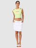 Women's Yellow Textured Cami Top