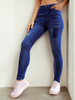 Women's Animal Printed Straight Denim Jeans