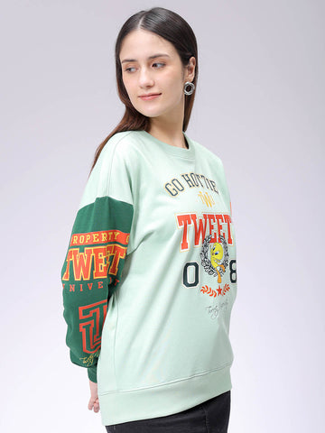 Women's Boxy Looney Tunes Oversized Sweatshirt