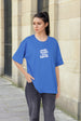 Freehand Women Regular Fit Typographic Oversized T-Shirt