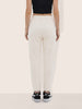 Women's Cream Flare Fit Solid Casual Joggers