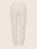 Women's Cream Flare Fit Solid Casual Joggers