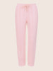 Women's Pink Flare Fit Solid Casual Joggers