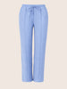 Women's Blue Flare Fit Solid Casual Joggers