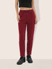 Women's Maroon Flare Fit Solid Casual Joggers