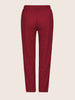 Women's Maroon Flare Fit Solid Casual Joggers