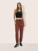 Women's Brown Flare Fit Solid Casual Joggers