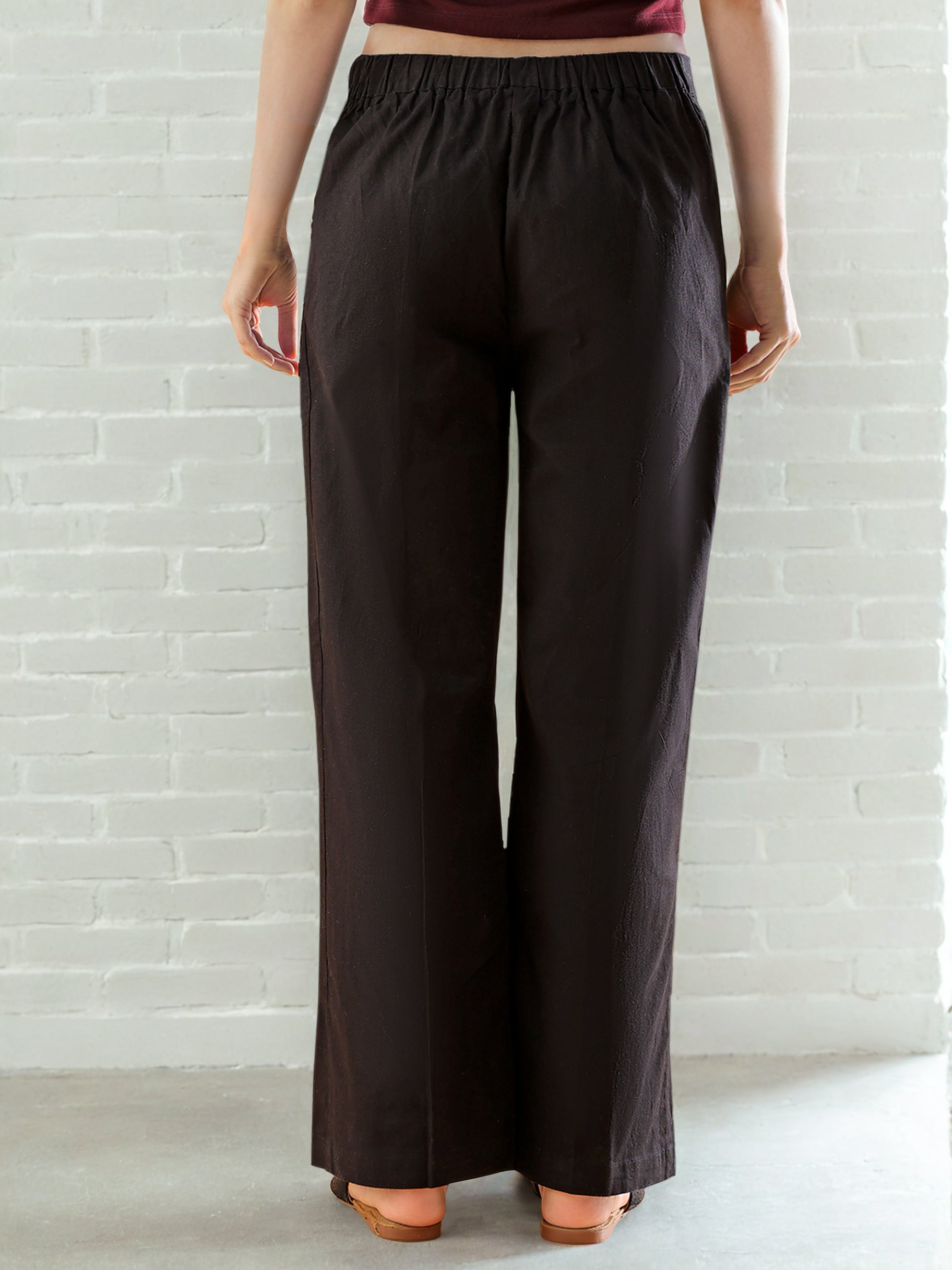 Women's Linen Flare Pant