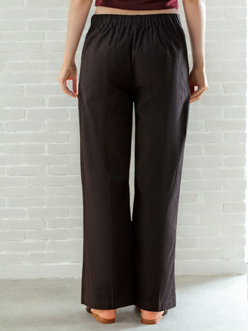 Women's Linen Flare Pant