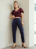 Women's Linen Pleated Pant