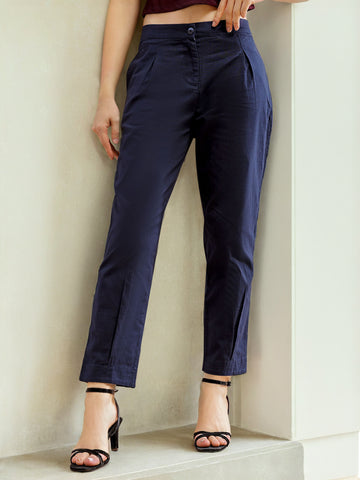Women's Linen Pleated Pant