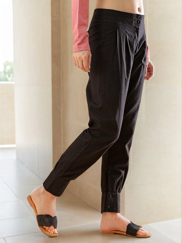 Women's High Waist Pleated Pant