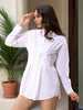 Women's Fit And Flare Shirt Dress