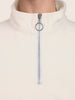 Women's White Flare Fit Colourblocked Athlet Wear Dress