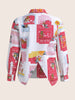 Women's Multicolor Relaxed Fit Tom & Jerry Character Shirts
