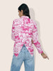 Women's Pink Relaxed Fit Batman Character Shirts