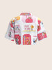 Women's Multicolor Loose Fit Tom & Jerry Character Shirts