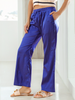 Women's Flare Pants With Elasticated Waistband