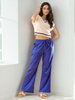 Women's Flare Pants With Elasticated Waistband