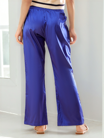 Women's Flare Pants With Elasticated Waistband