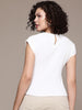 Women's Boxy Textured Boxy Top
