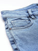 Women's Blue Slim Fit Vintage Jeans