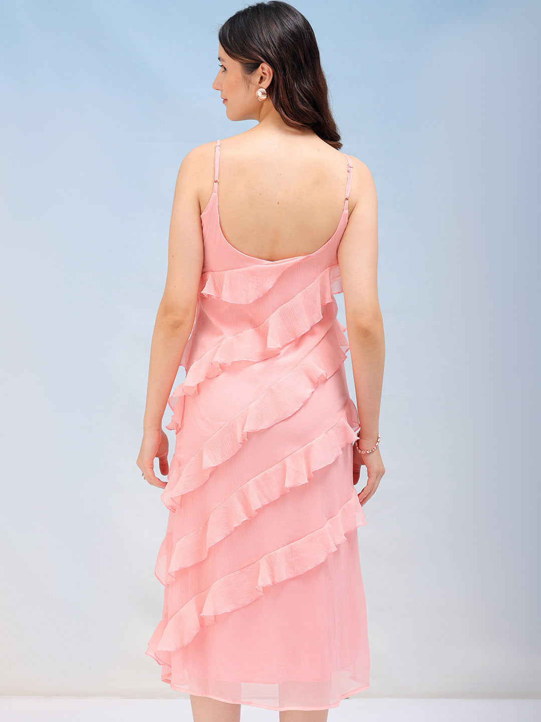 Women's Solid A-Line Slip Dress