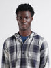 Men's Blue Regular Fit Checked Casual Shirt