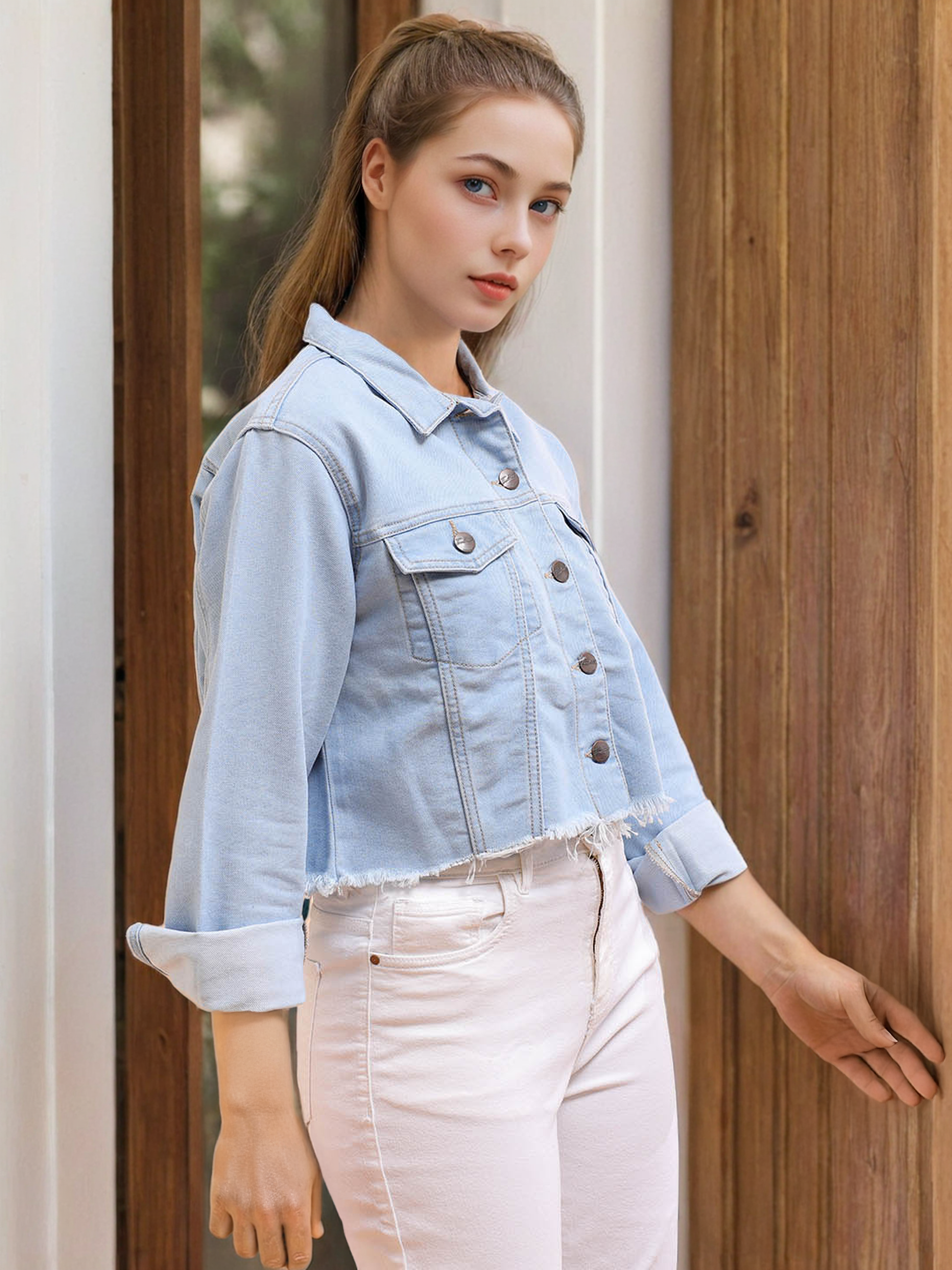 Women's Solid Jacket