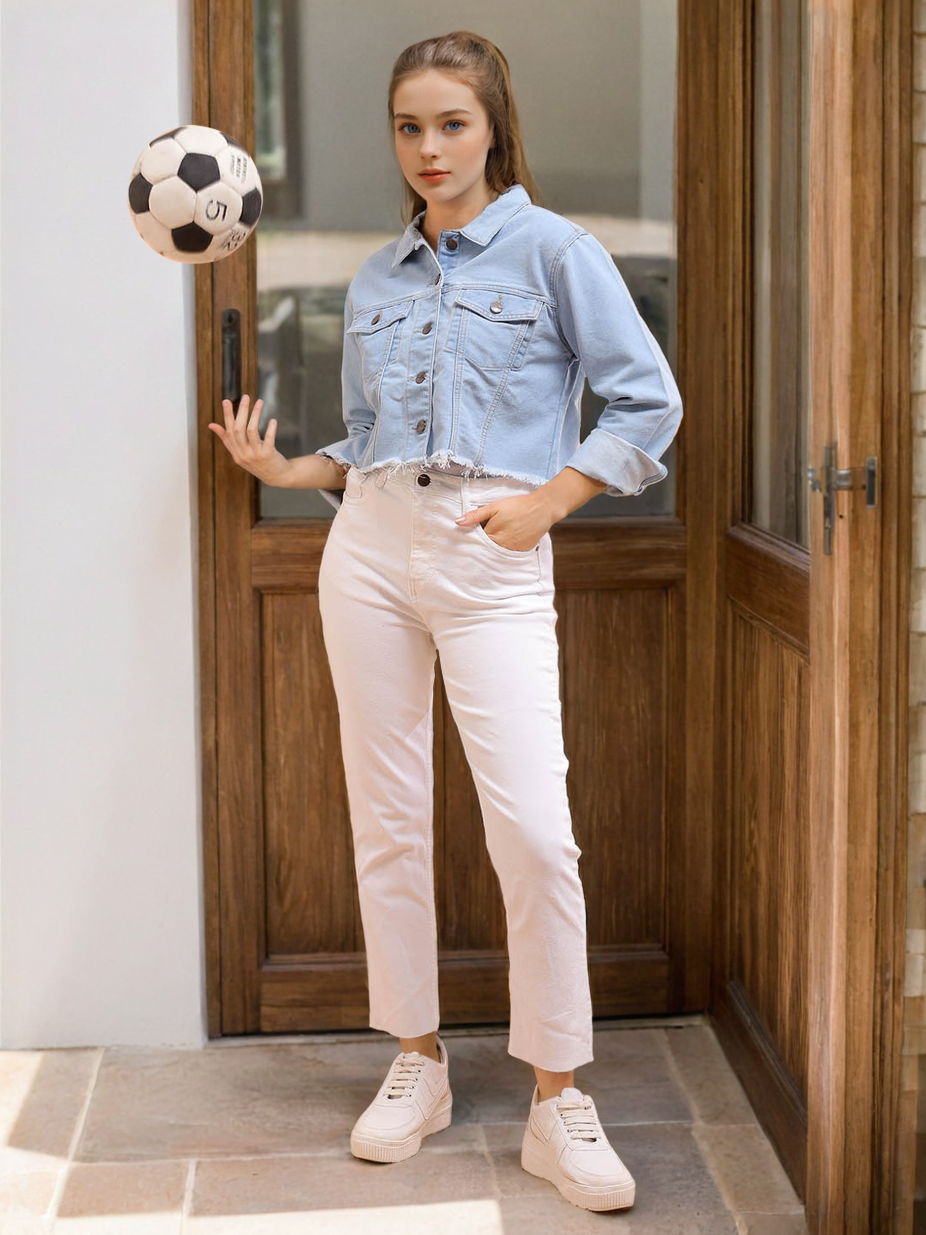 Women's Solid Jacket