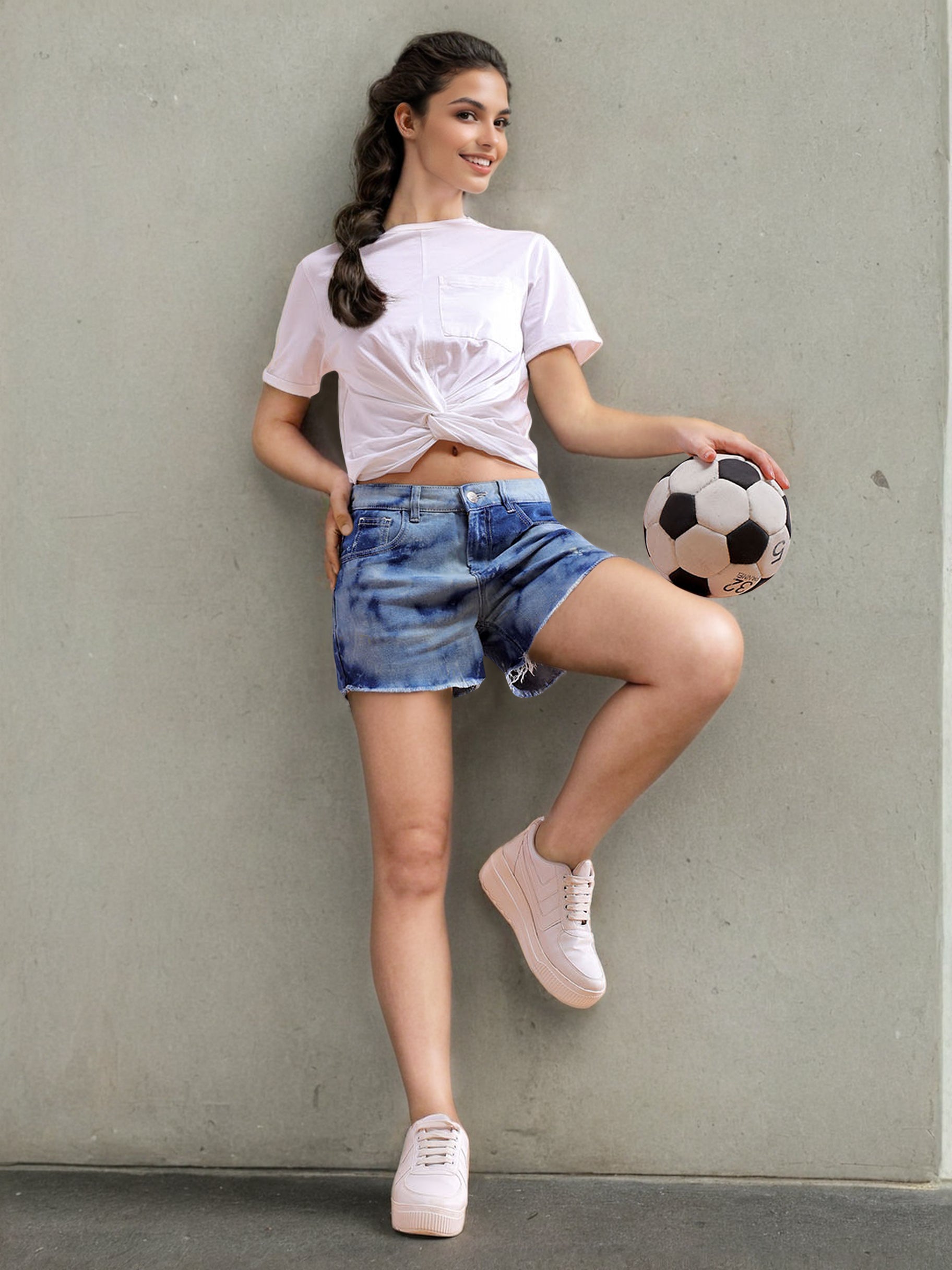 Women's Tie & Dye Shorts