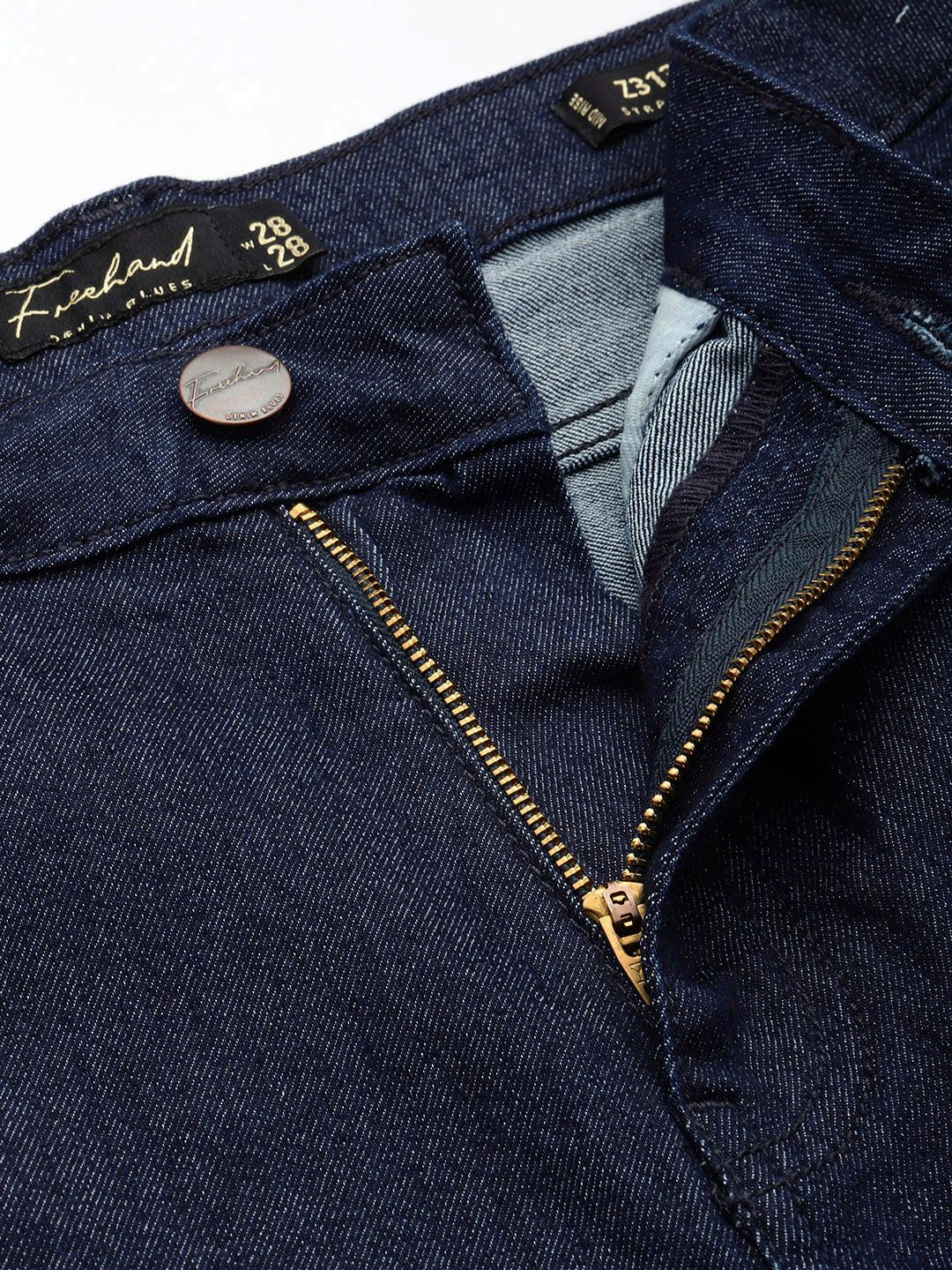 Women's Blue Straight Fit Street Jeans