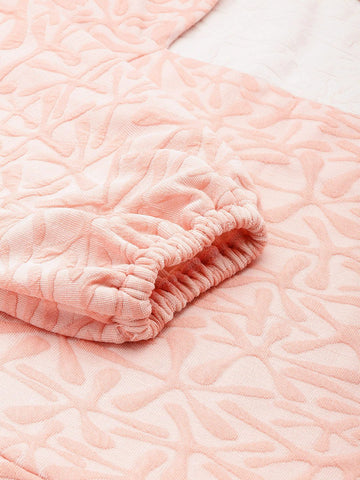 Freehand Women Fit and Flare Textured Midi Dress