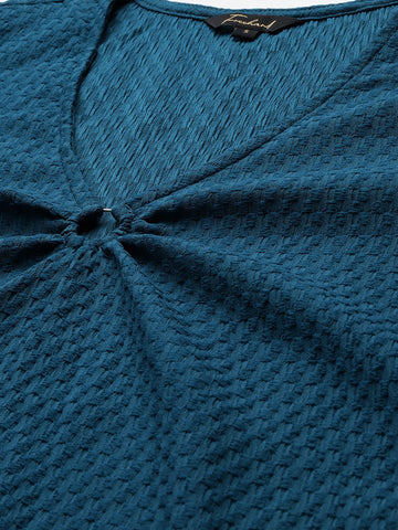 Freehand Women A Line Textured Shift Dress