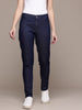 Women's Blue Slim Fit Casual Jeans