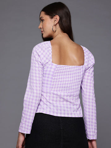 Women's Regular Fit Textured Regular Top