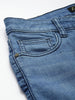 Women's Blue Slim Fit Casual Jeans
