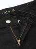 Women's Black Slim Fit Casual Jeans