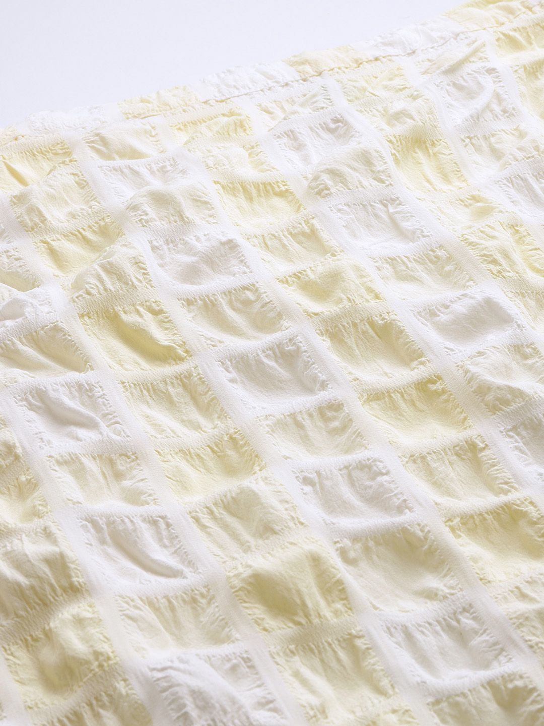 Freehand Women Fitted Textured Top & Skrit Co-ords Set