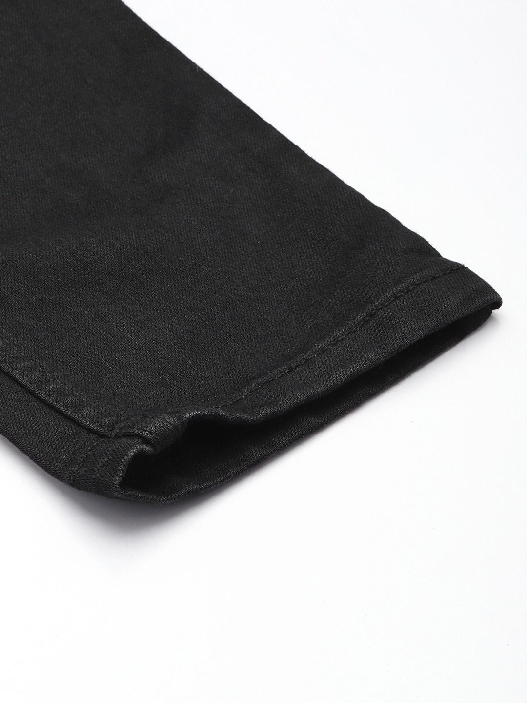 Women's Black Slim Fit Casual Jeans