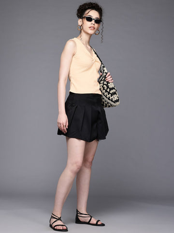 Women's Fitted Textured Tank Top