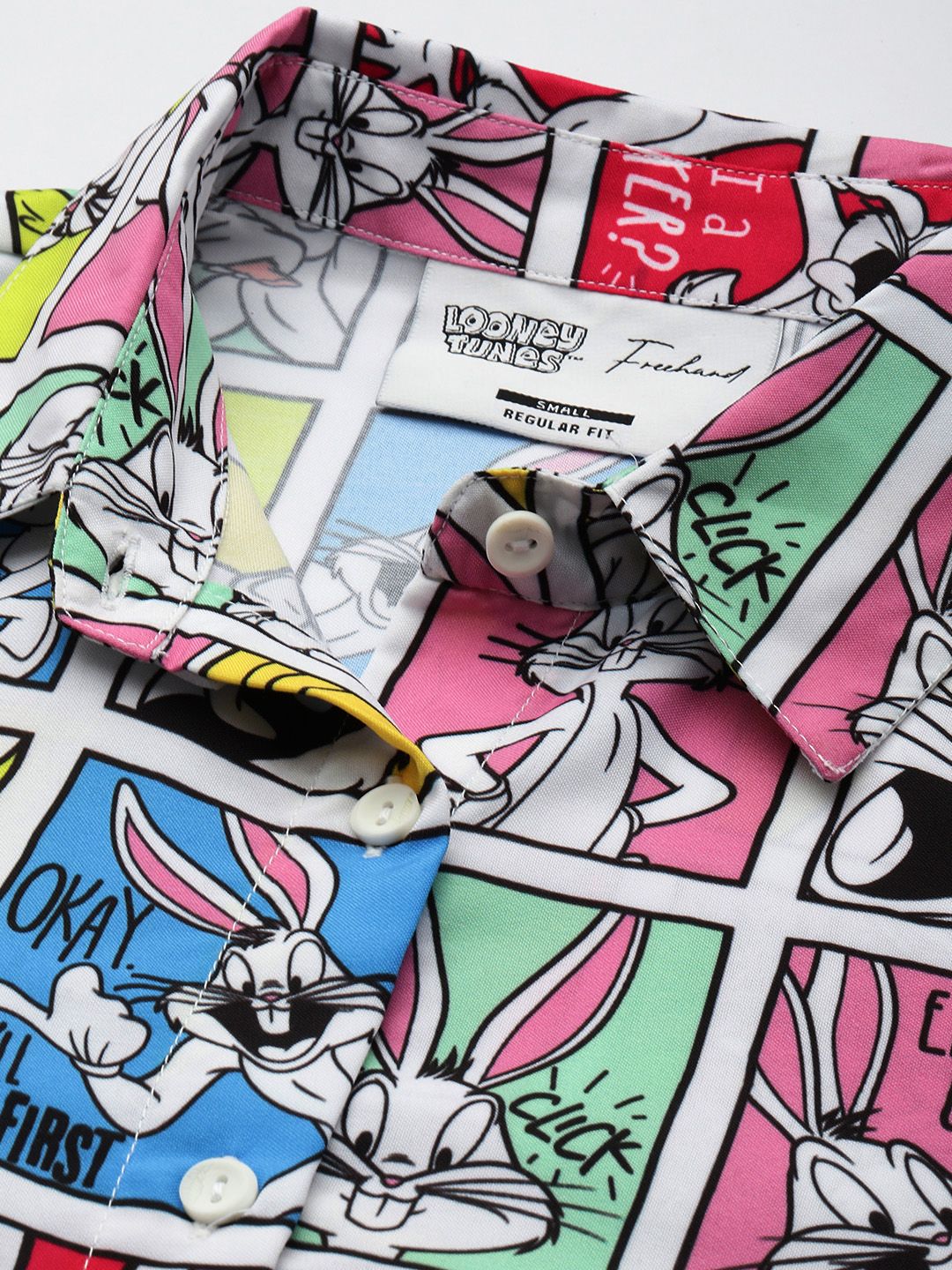 Freehand Women Regular Fit Looney Tunes Casual Shirt