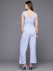Freehand Women Regular Fit Textured Ruched Jumpsuit
