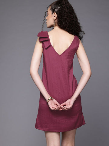 Freehand Women A Line Textured Shift Dress