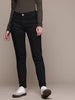 Women's Black Slim Fit Casual Jeans