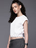 Women's Regular Fit  Textured Knotted Top