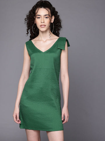 Freehand Women A Line Textured Shift Dress